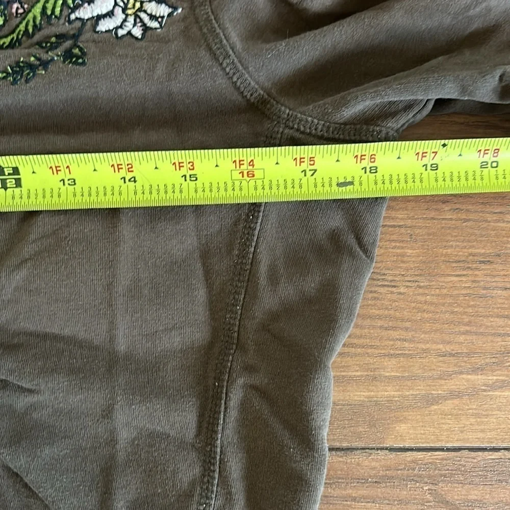 One World zip up sweater